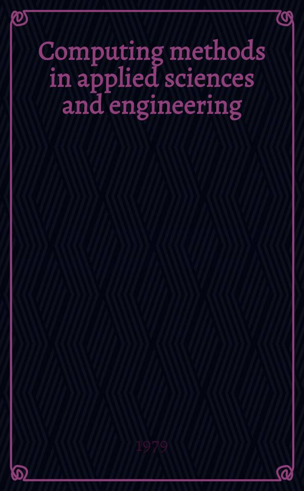 Computing methods in applied sciences and engineering : Proc. 2