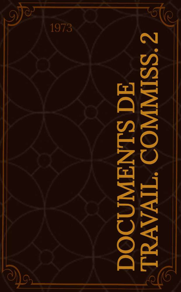 [Documents de travail]. Commiss. 2 : Indochine. Indochine : Doc. de travail sur le Laos