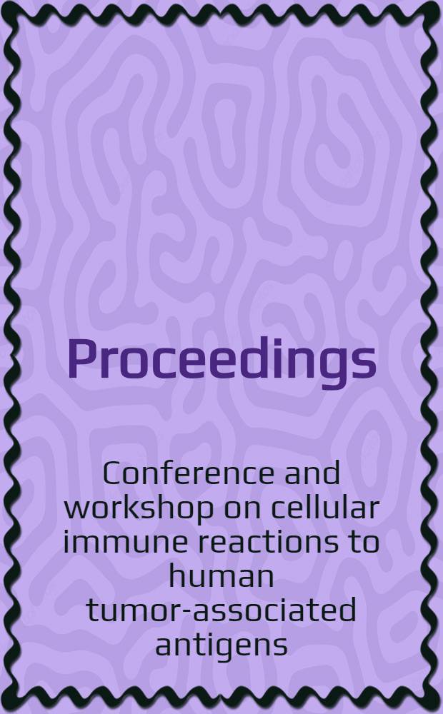 [Proceedings]