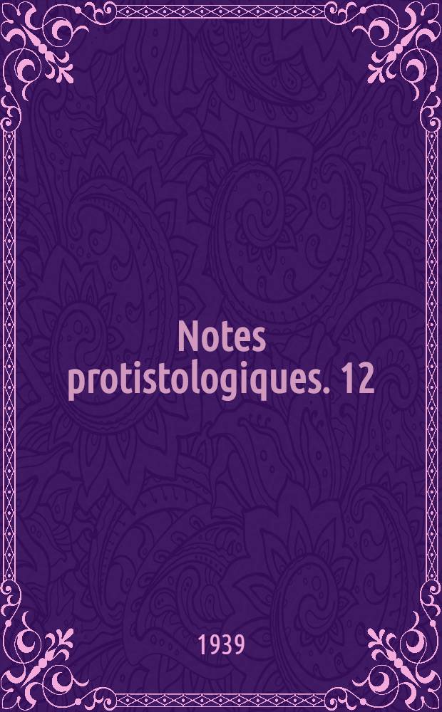 Notes protistologiques. 12 : Sur quatre Cryptomonadines rouges