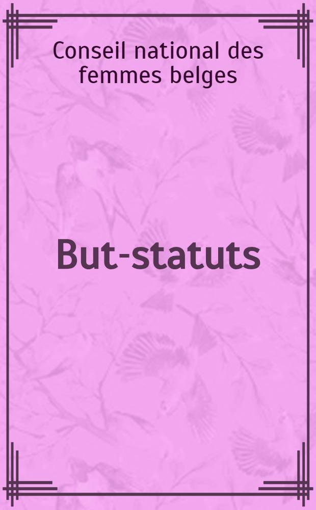 ... But-statuts
