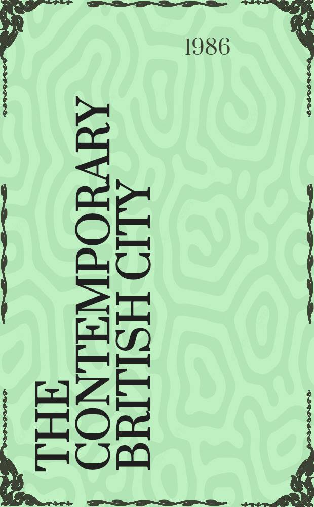 The contemporary British city