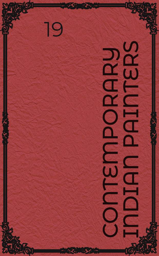 Contemporary Indian painters : An album