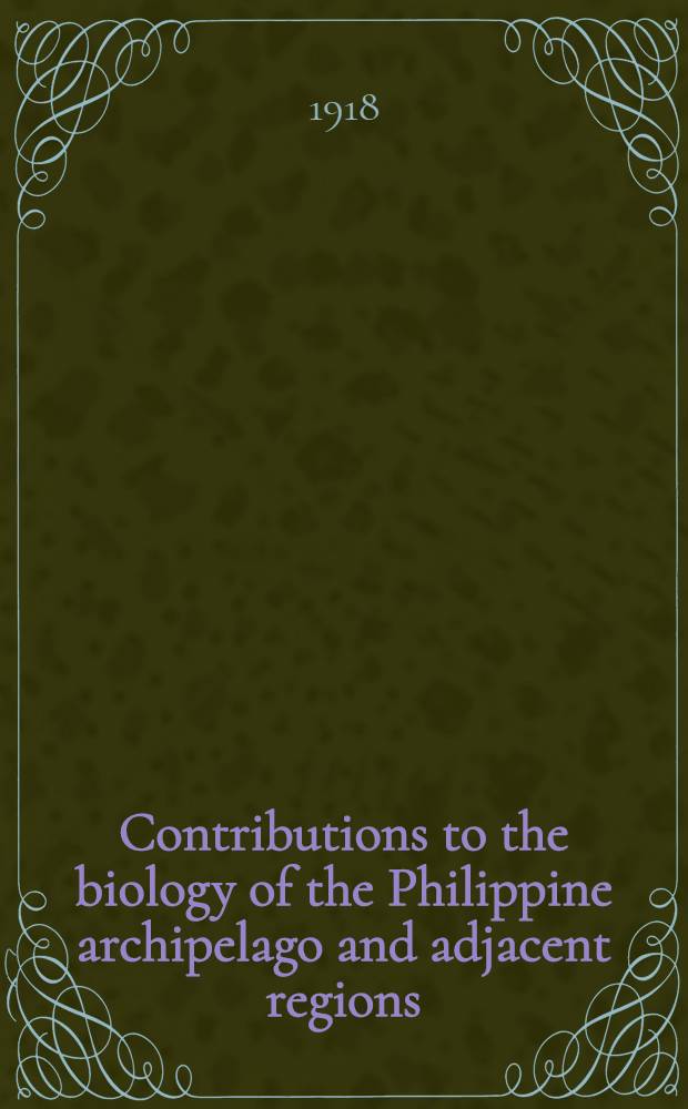 Contributions to the biology of the Philippine archipelago and adjacent regions : Jaroslav Hájek memorial volume. Vol. 2. P. 2 : The Salpidae: a taxonomic study