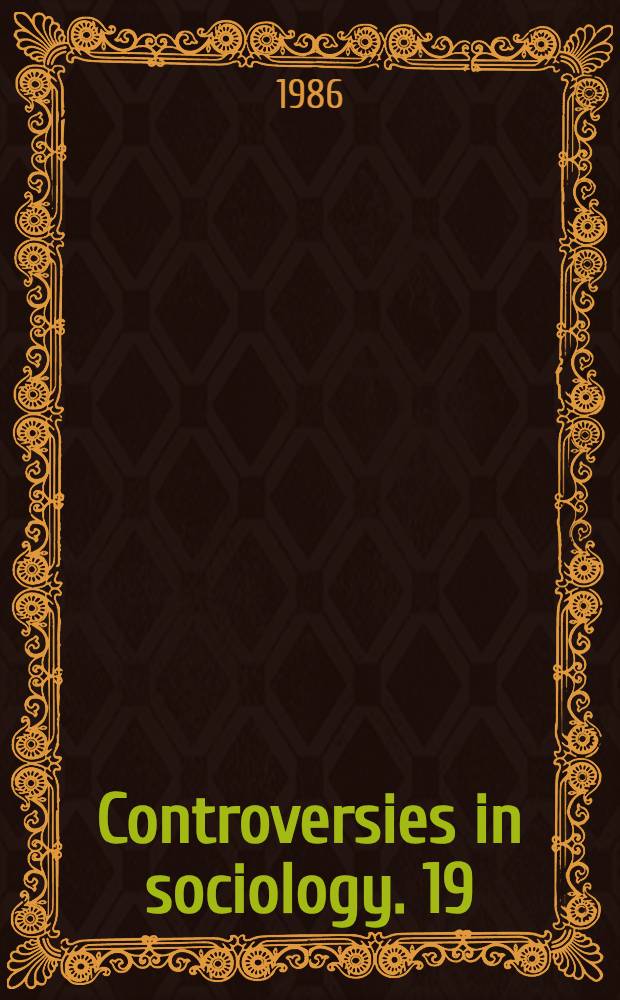 Controversies in sociology. 19 : A reconstruction of historical materialism