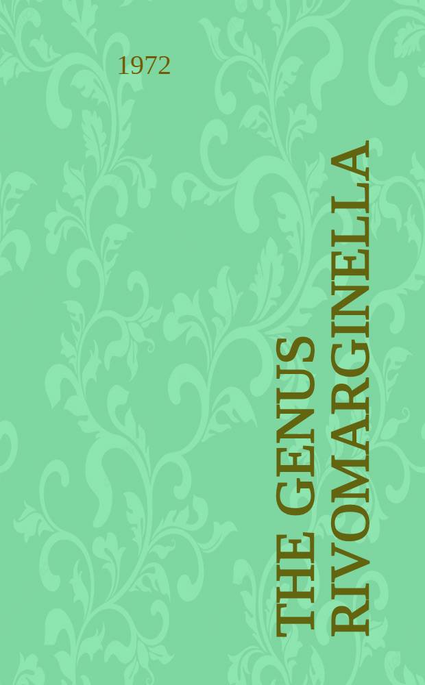 The genus Rivomarginella (Gastropoda, Marginellidae)