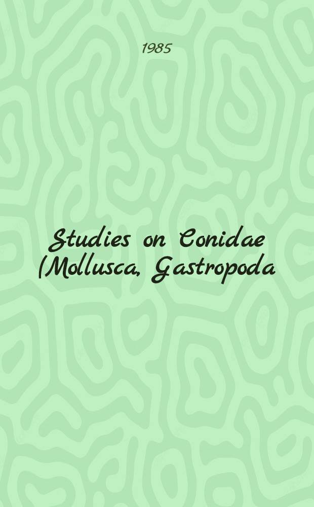 Studies on Conidae (Mollusca, Gastropoda). 3 : Systematics and distribution of some Australian species, including two new taxa