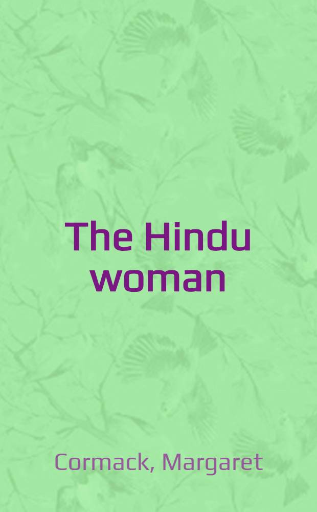 The Hindu woman