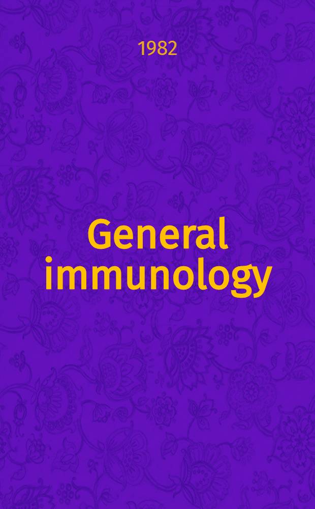 General immunology
