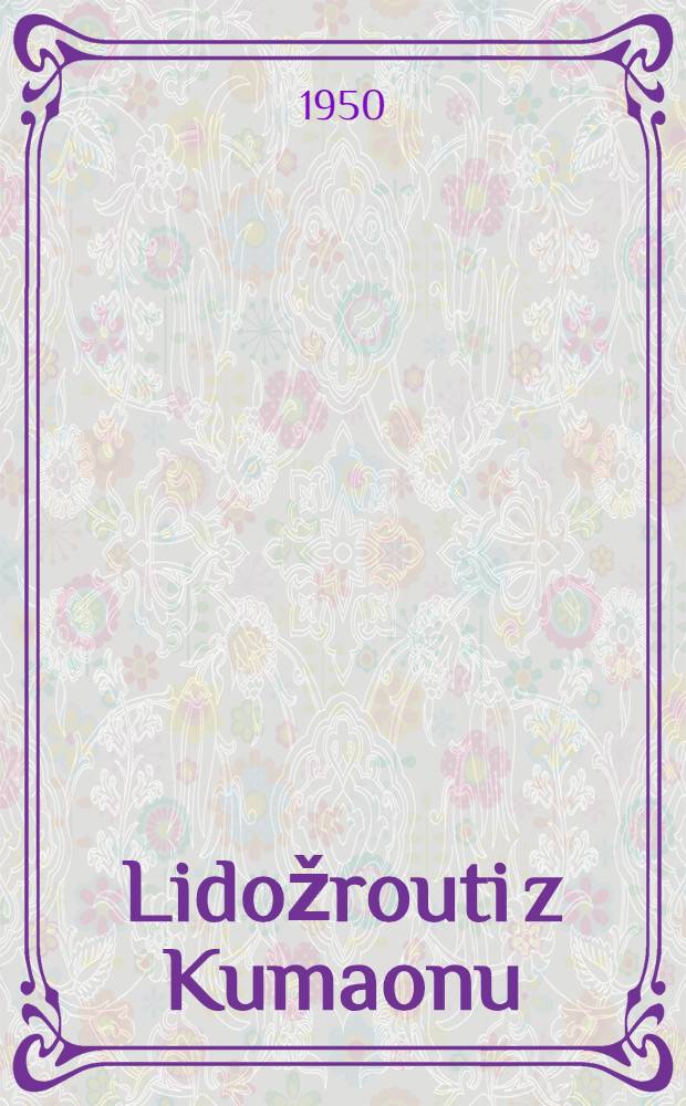 Lidožrouti z Kumaonu
