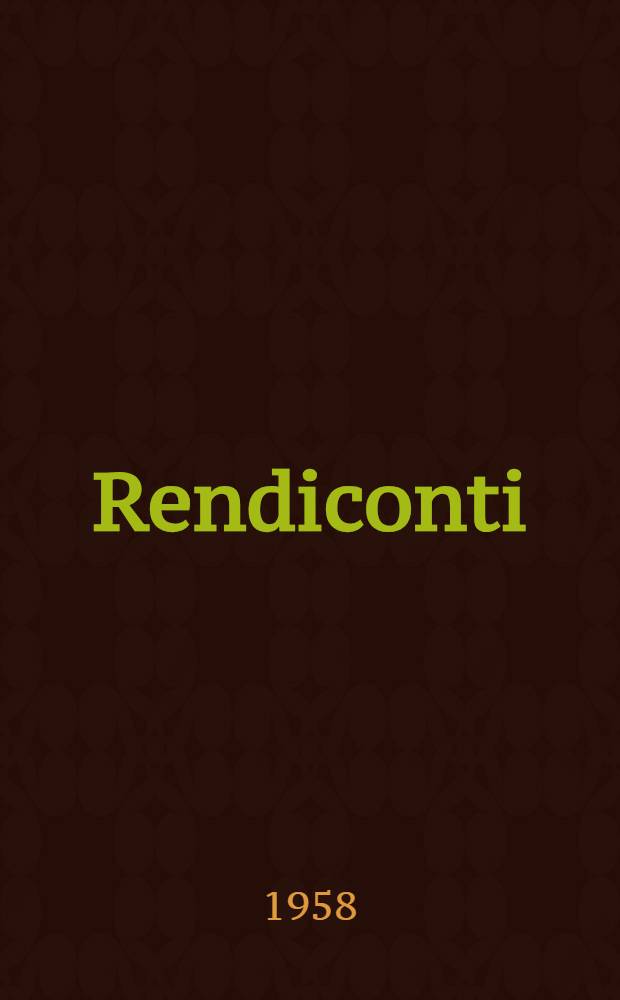 Rendiconti