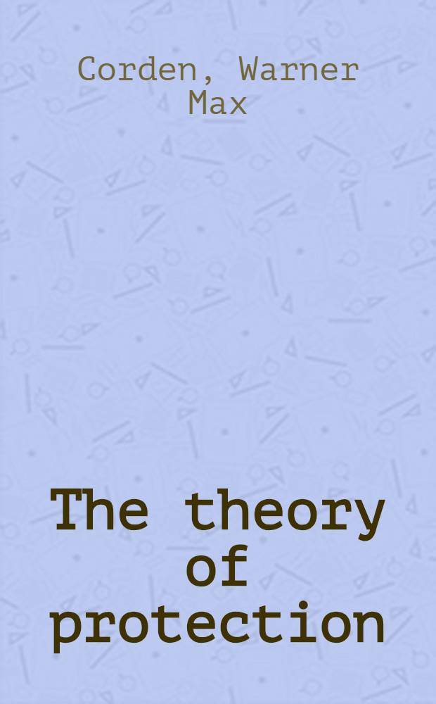 The theory of protection