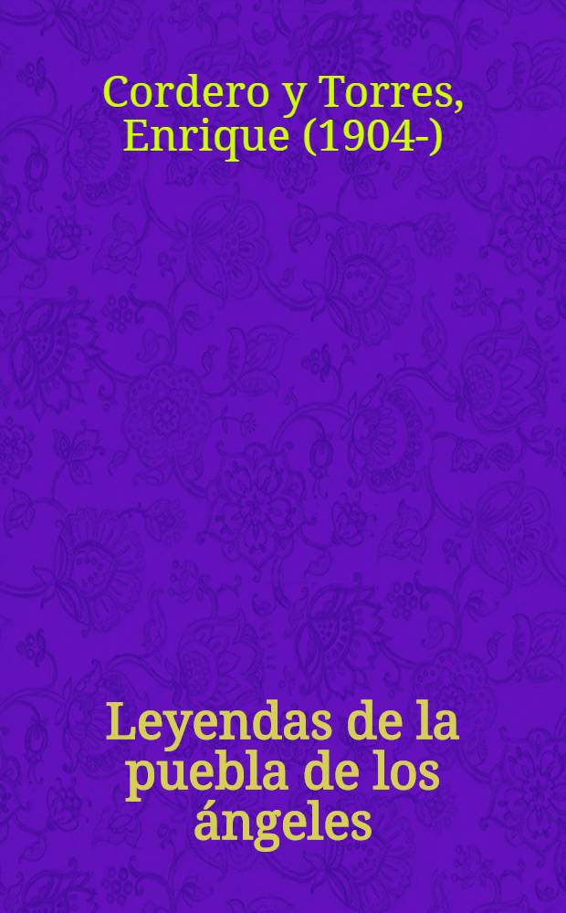 Leyendas de la puebla de los ángeles