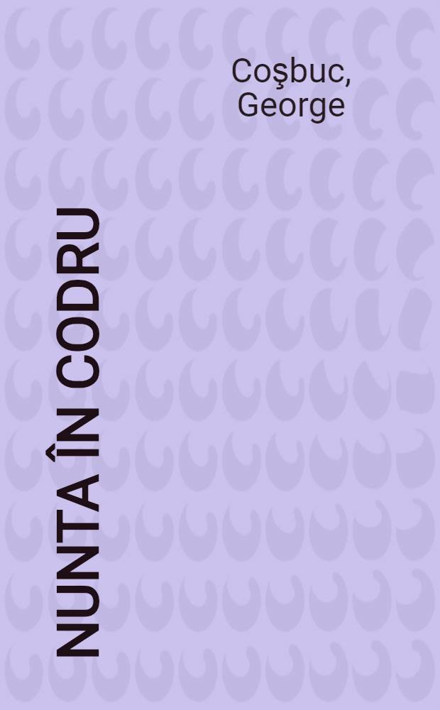 Nunta în codru