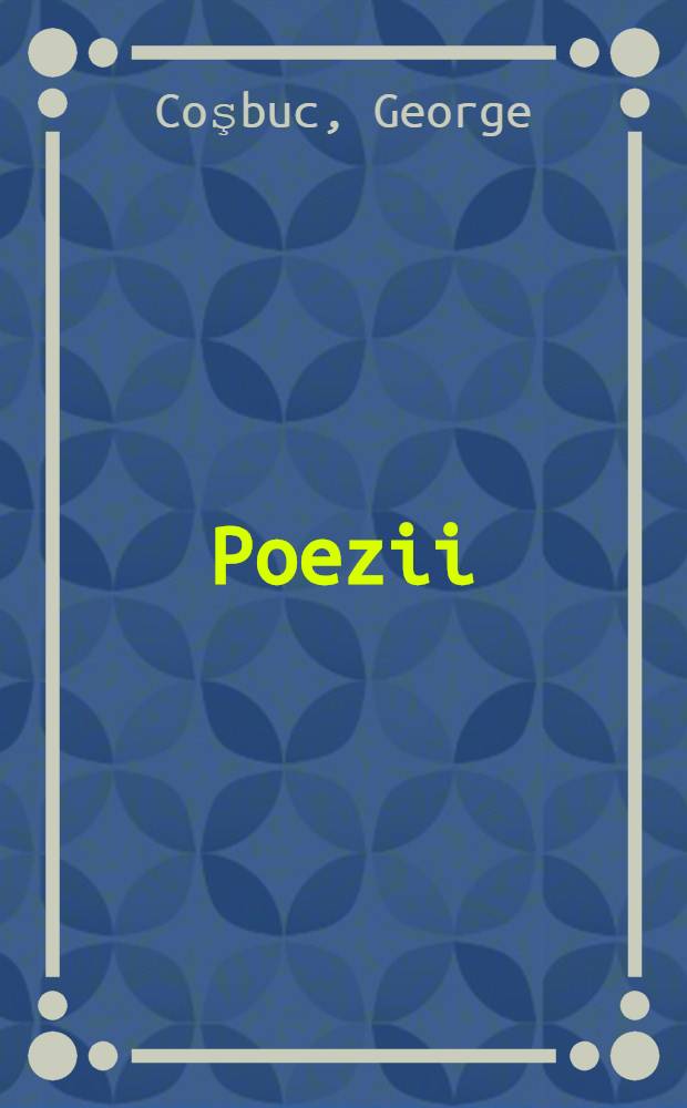 Poezii