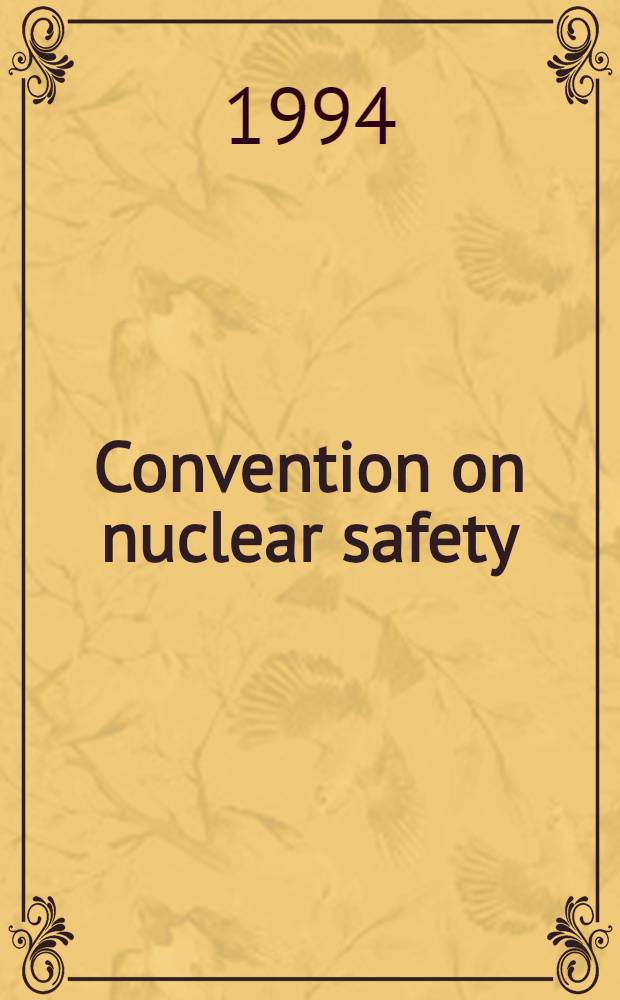Convention on nuclear safety