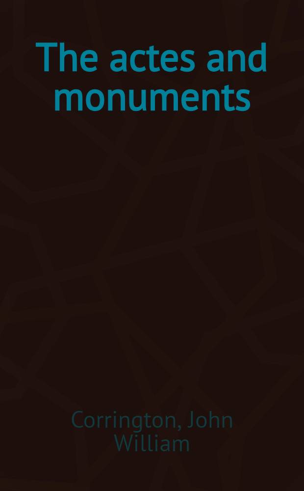 The actes and monuments : Stories