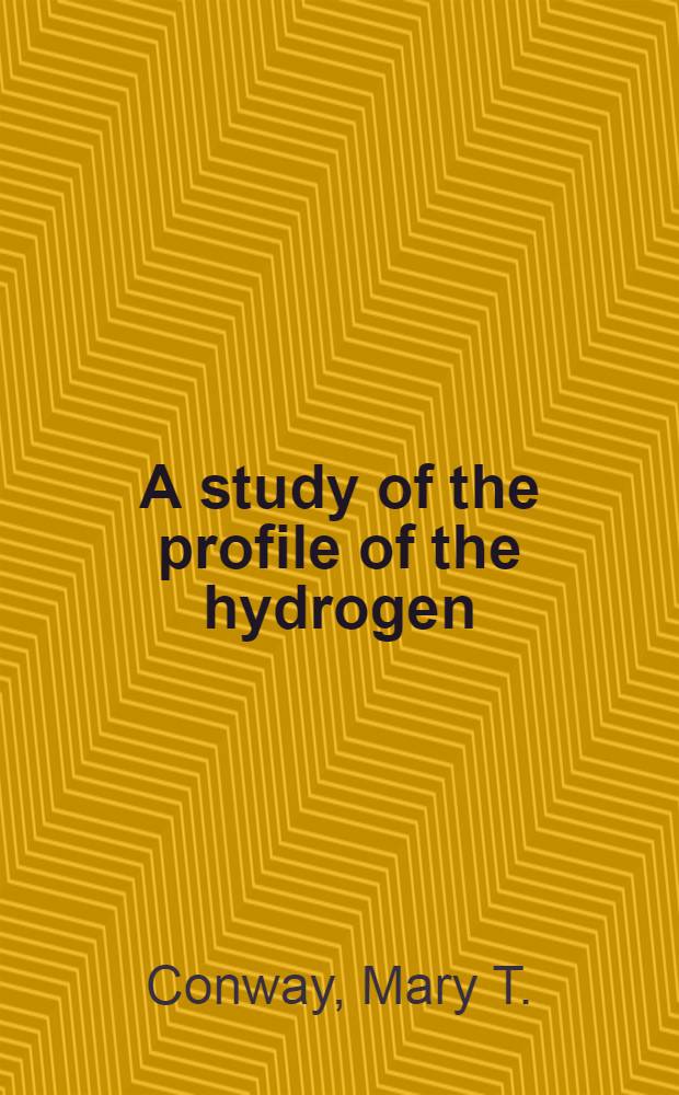 A study of the profile of the hydrogen : "Ηα" line in the spectra of solar prominences