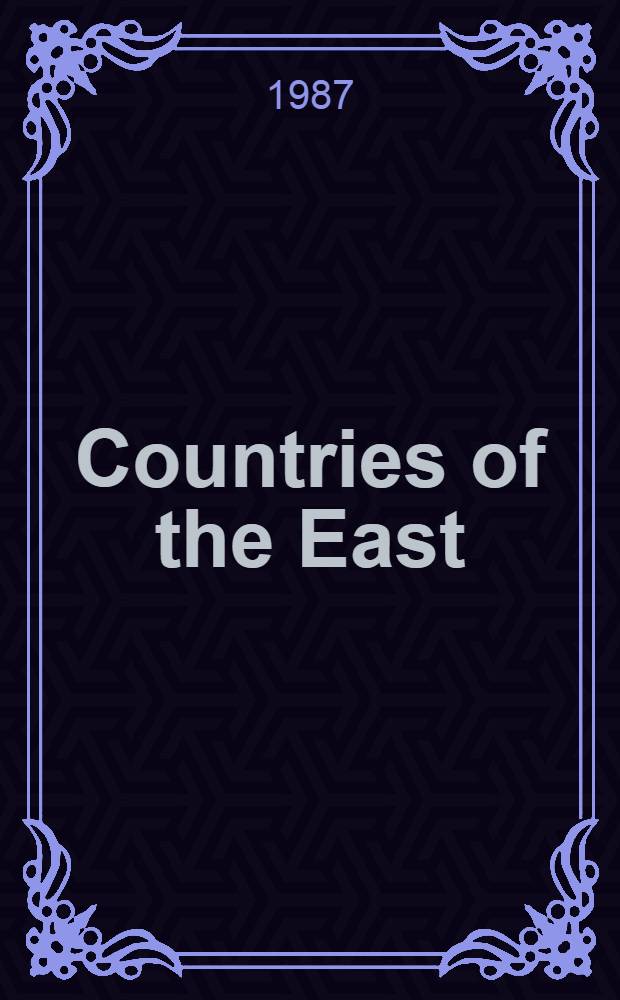 Countries of the East : Politics and ideology