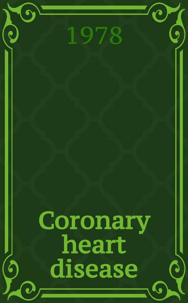Coronary heart disease