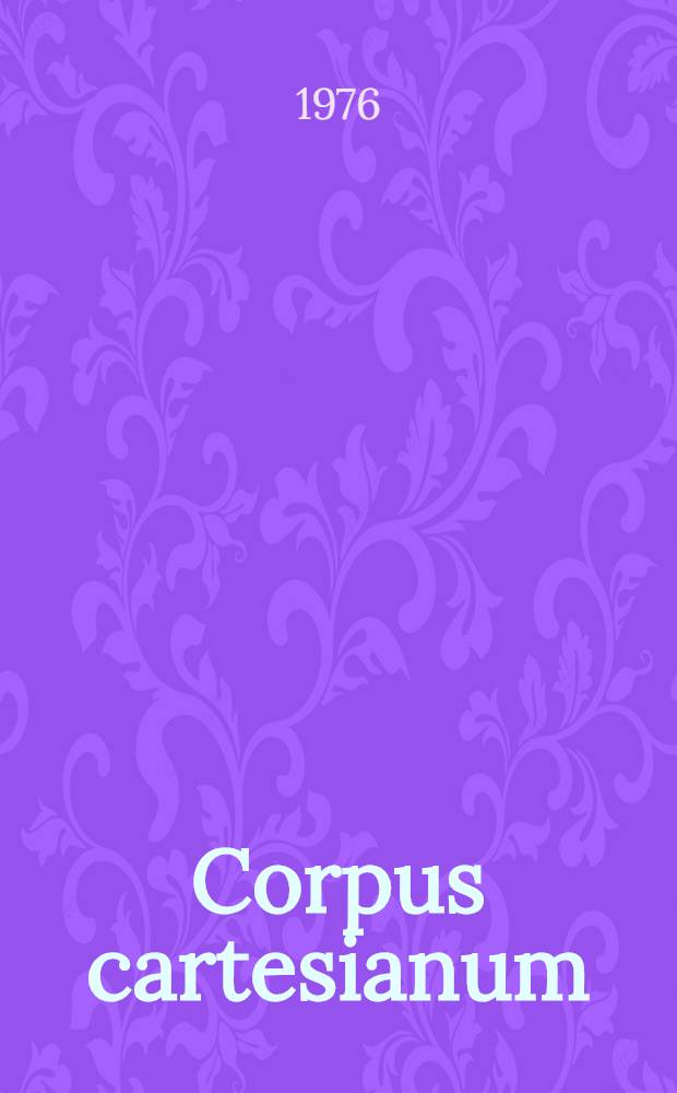 Corpus cartesianum