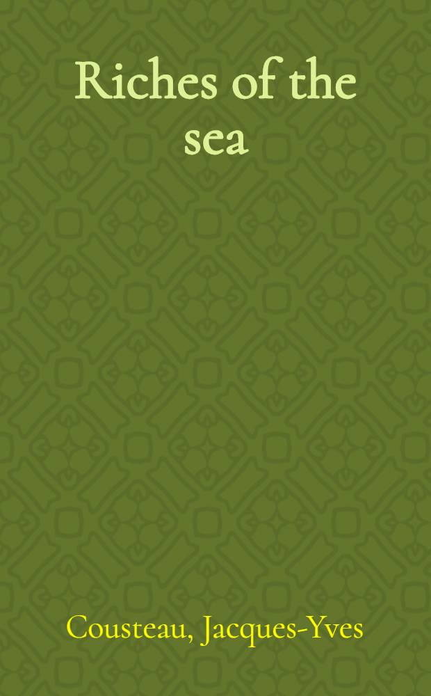 Riches of the sea