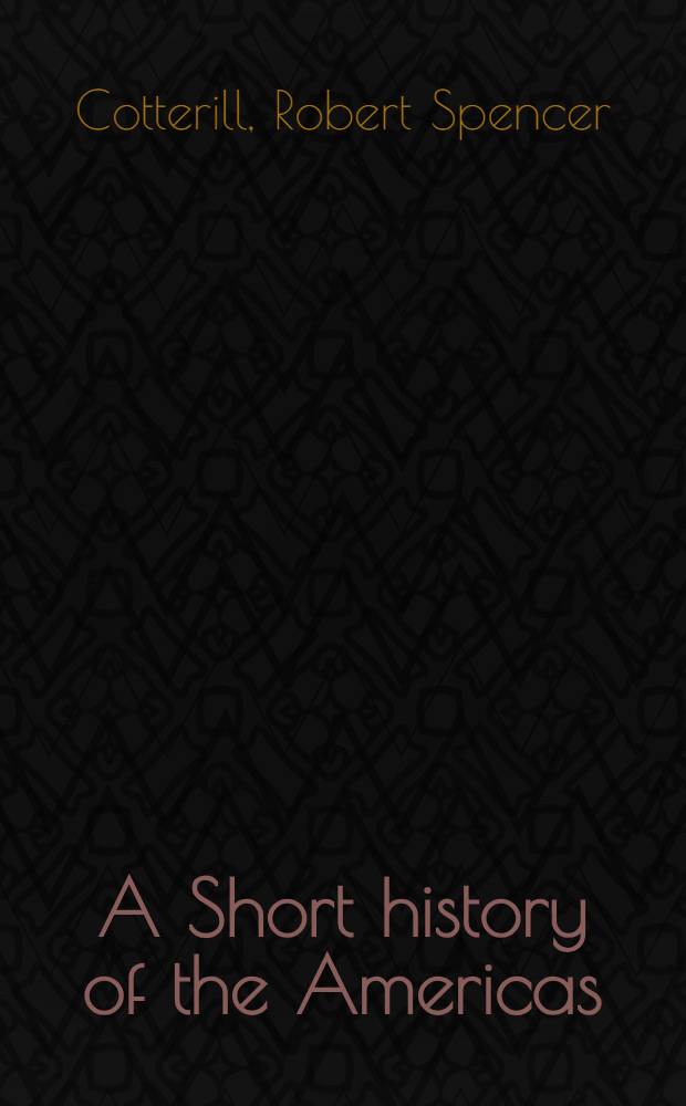 A Short history of the Americas