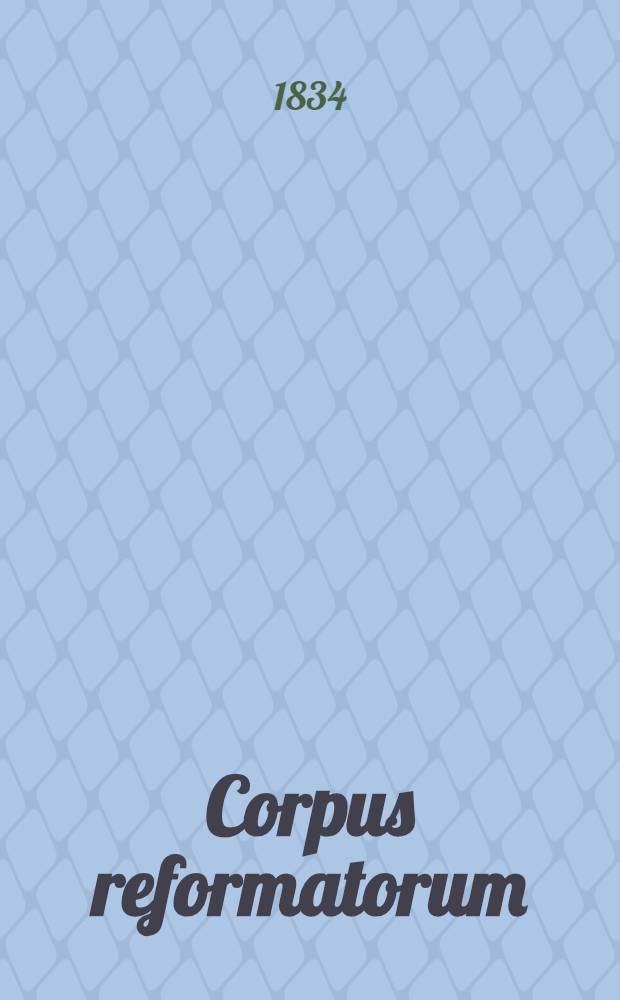 Corpus reformatorum