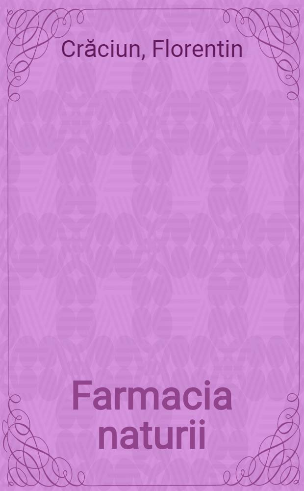 Farmacia naturii