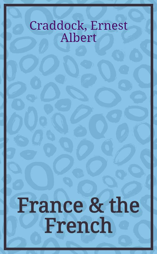 France & the French