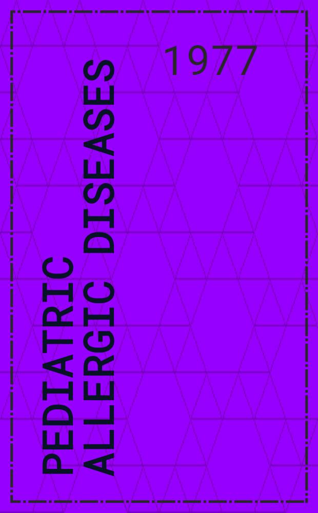 Pediatric allergic diseases : Focus on clinical diagnosis