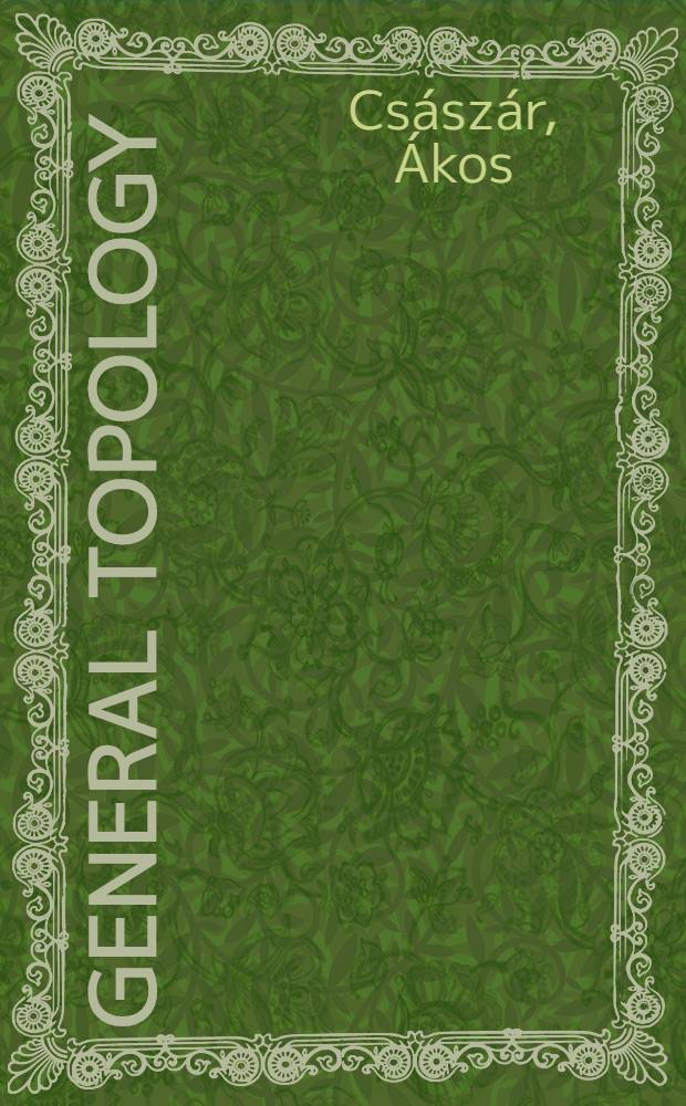 General topology