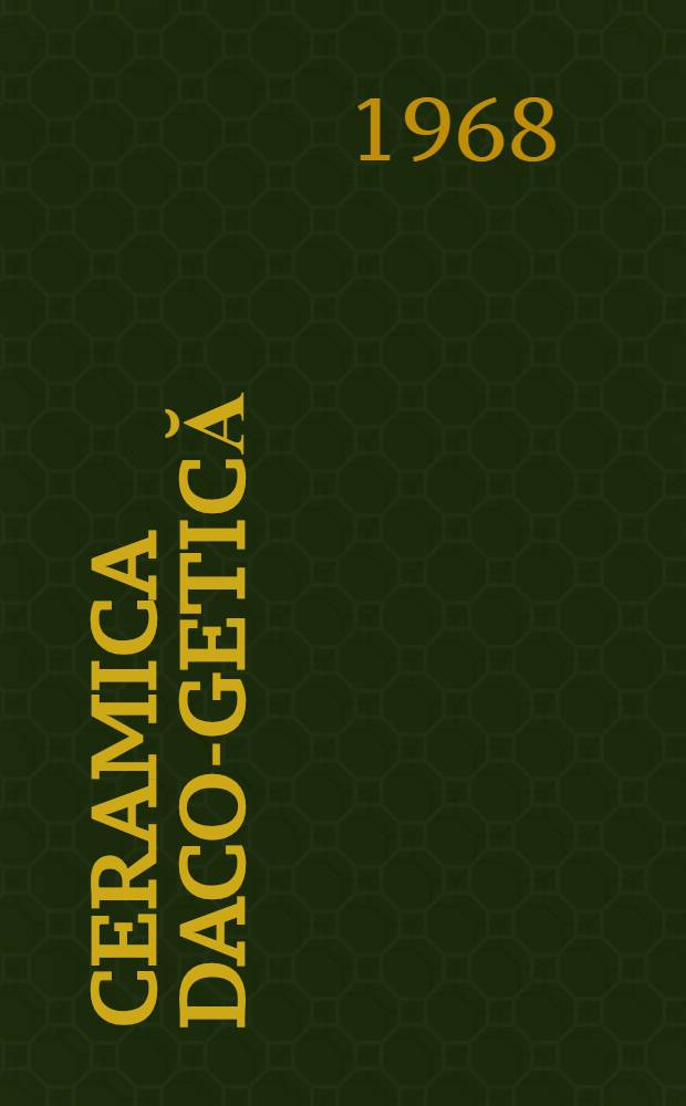 Ceramica daco-getică