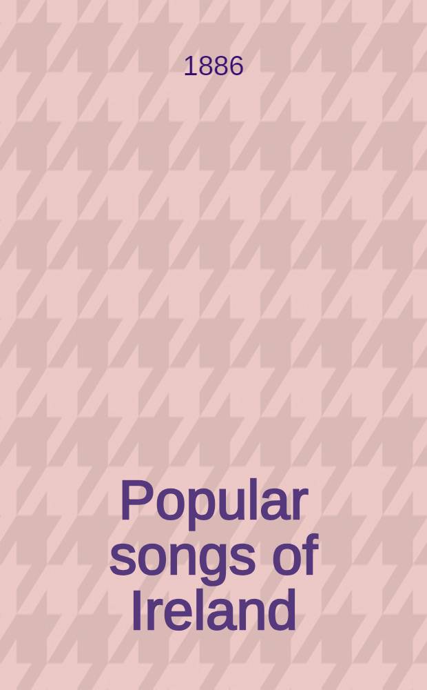 Popular songs of Ireland