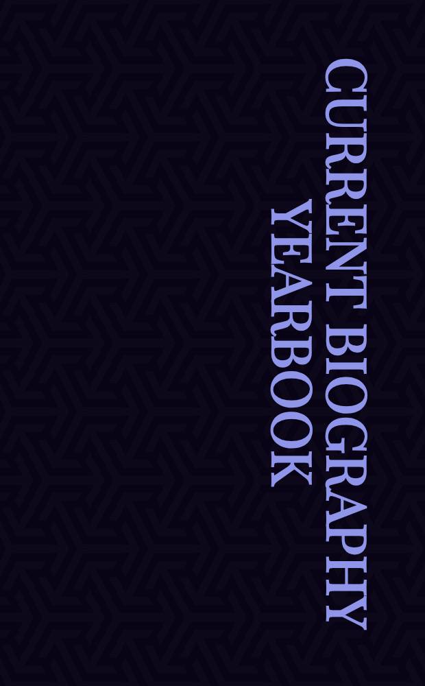 Current biography yearbook