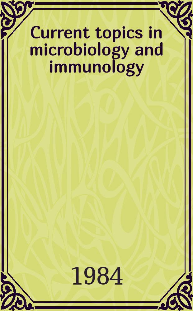Current topics in microbiology and immunology : The molecular biology of adenoviruses