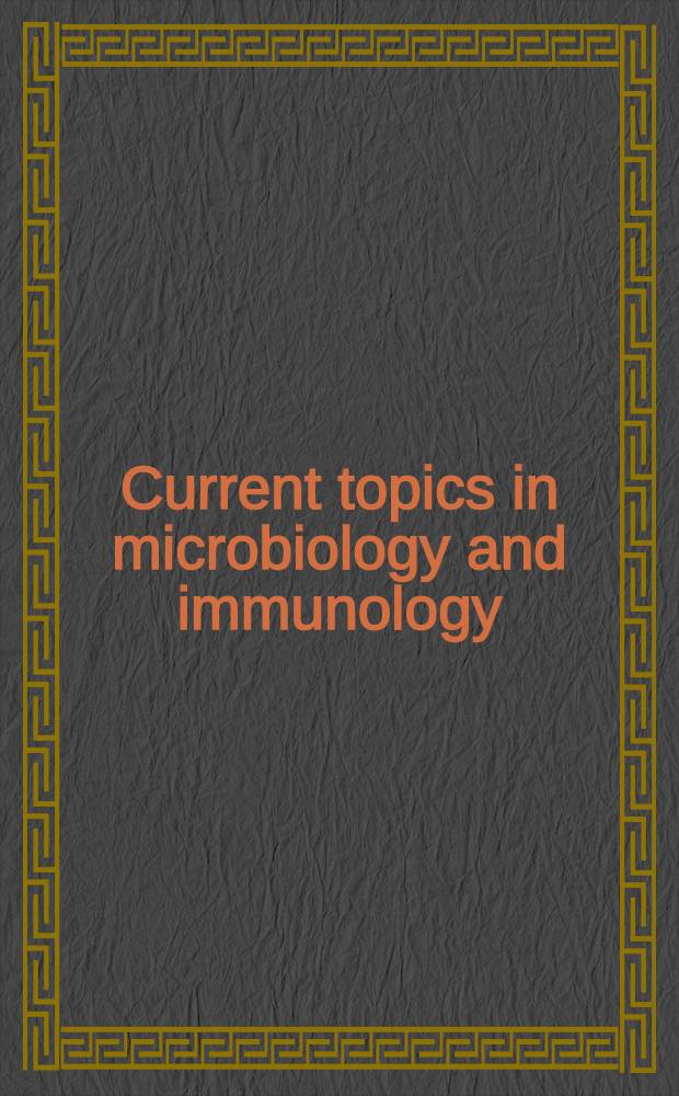 Current topics in microbiology and immunology : Bluetongue viruses