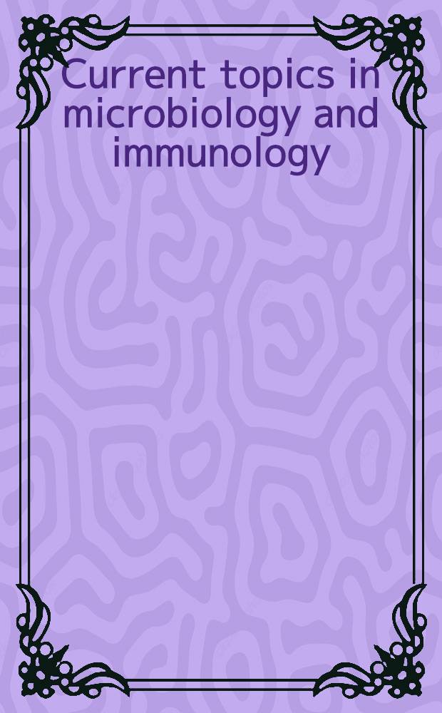 Current topics in microbiology and immunology : Lyssaviruses