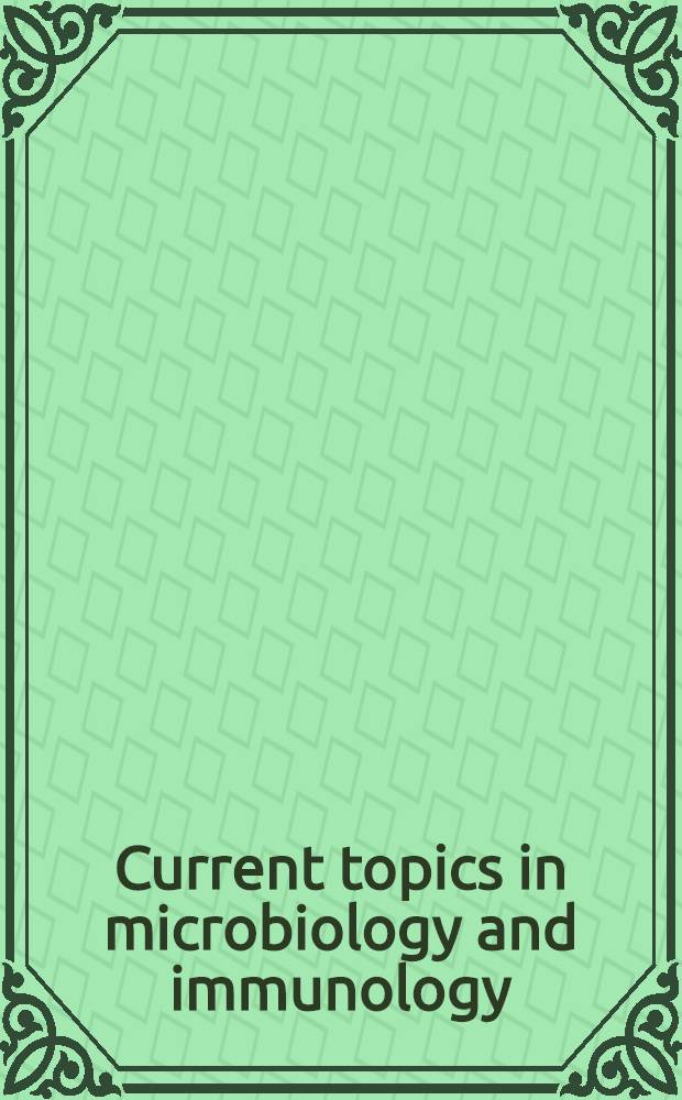 Current topics in microbiology and immunology : Gene silencing in higher plants and related phenomena in other eukaryotes