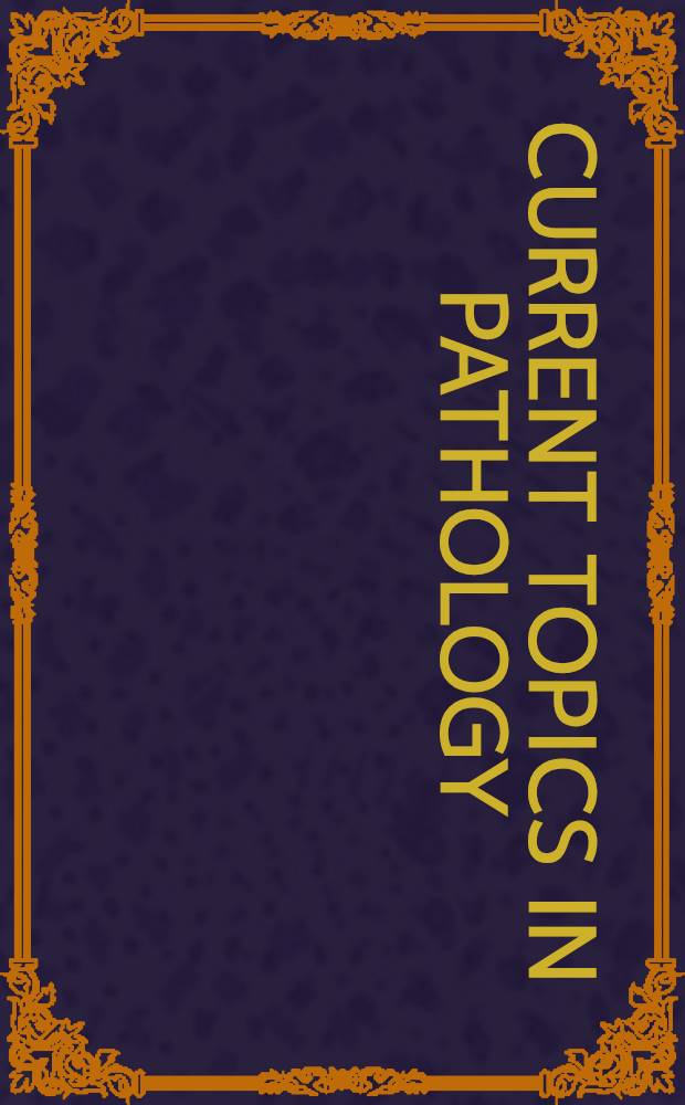 Current topics in pathology : Continuation of "Ergebnisse der Pathologie". 75 : The human thymus