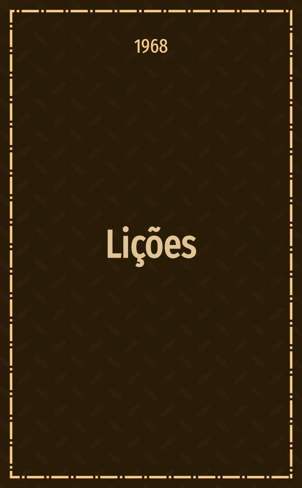 [Lições]