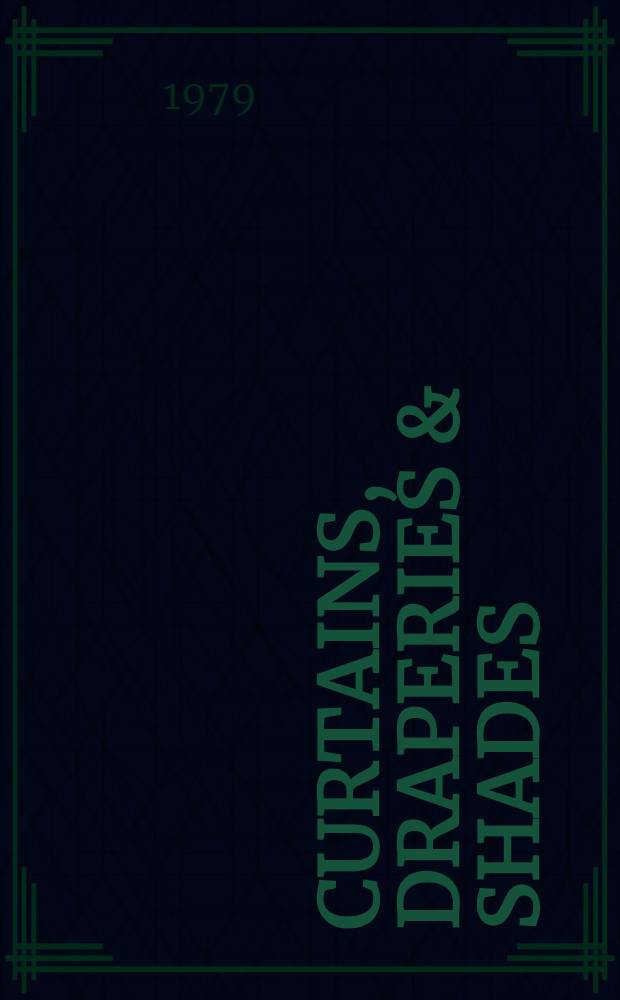 Curtains, draperies & shades