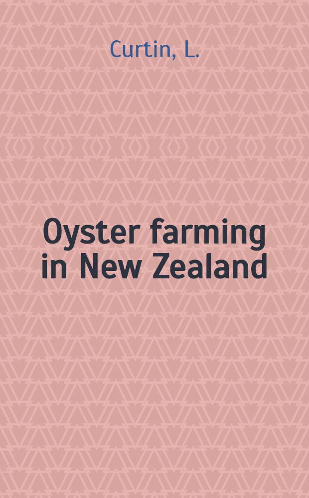 Oyster farming in New Zealand