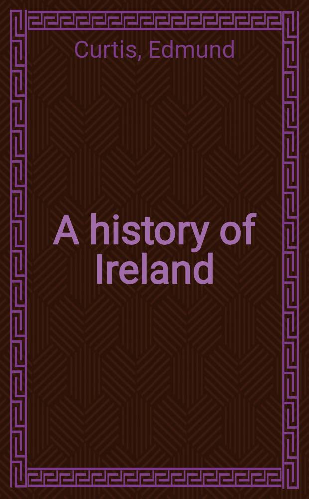 A history of Ireland