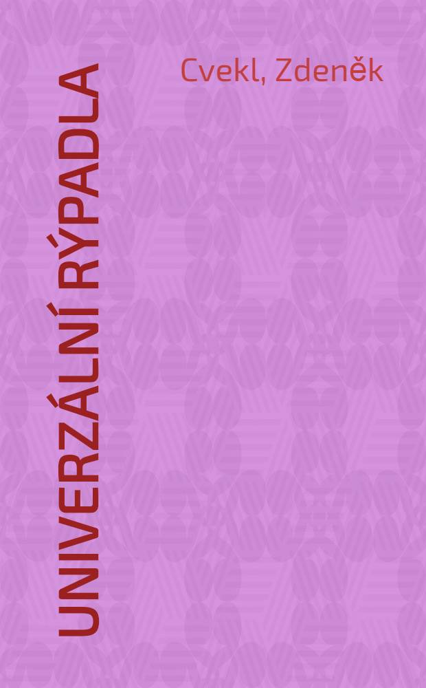 Univerzální rýpadla