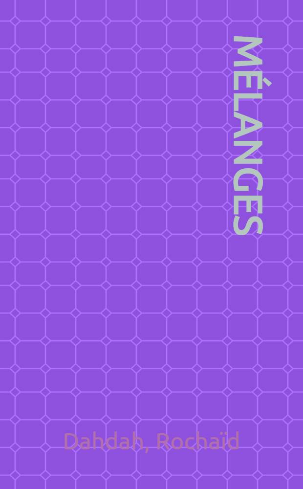 Mélanges
