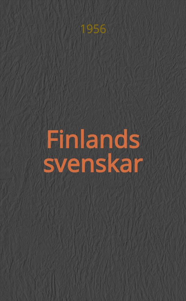 Finlands svenskar