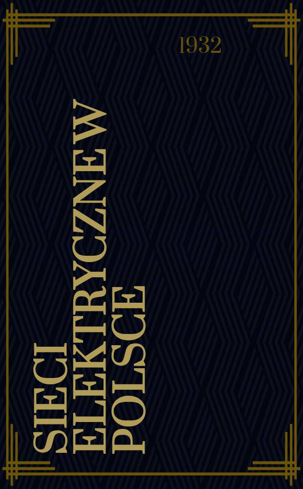 ... Sieci elektryczne w Polsce