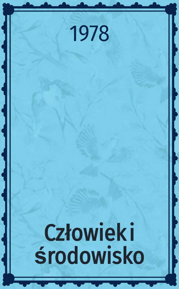 Człowiek i środowisko