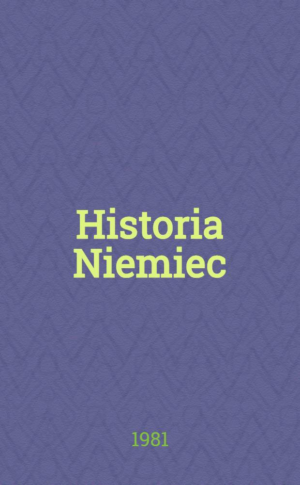 Historia Niemiec